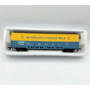Bachmann #70254 Ho Scale Netherlands Overseas Mills Box Car Good Cond w/ Box